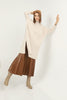 Women's High Neck Oversized Sweater by Memnu - MEWS500