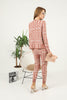 Womens 3 Piece Knitted Pattern Co Ord Set WTWCD320