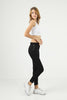Womens Button Detail Denim Jeans - WSSJN33