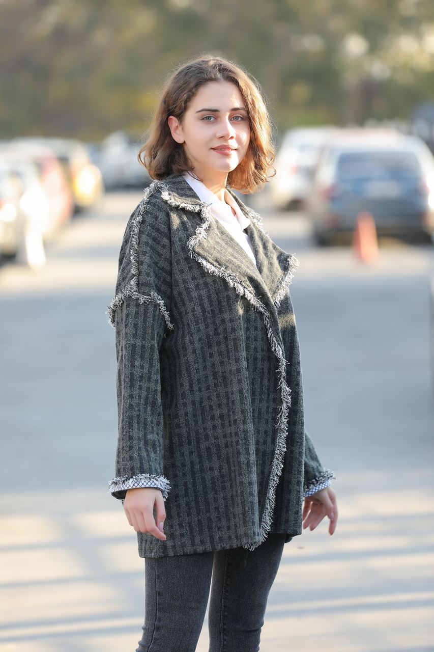 Womens Frill Detail Coat WTWCC17