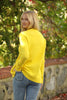 Women's Pattern Detail Knitted Sweater by Memnu - MEWS509