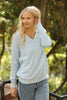 Women's Pattern Detail Knitted Sweater by Memnu - MEWS510