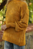 Women's Pattern Detail Knitted Sweater by Memnu - MEWS511