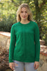 Women's Pattern Knitted Sweater by Memnu - MEWS536