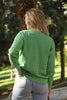 Women's Pattern Knitted Sweater by Memnu - MEWS538