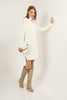 Womens Knitted Pattern Dress MEWKND128