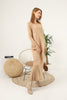 Womens Knitted Pattern Maxi Dress MEWKND130