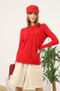 Women's Pattern Knitted Sweater by Memnu - MEWS570