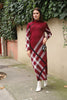 Womens Knitted Pattern Maxi Dress MEWKND140