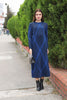 Womens Knitted Pattern Maxi Dress MEWKND144