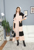 Womens 2 Piece Cardigan and High Neck Dress Knitted Co Ord Set WTWCD384