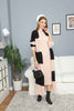 Womens 2 Piece Cardigan and High Neck Dress Knitted Co Ord Set WTWCD384