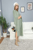 Womens 2 Piece Cardigan and Dress Knitted Co Ord Set WTWCD386