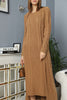 Womens 2 Piece Cardigan and Dress Knitted Co Ord Set WTWCD387