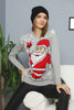 Women's Christmas Pattern Knitted Sweater by Memnu - MEWS590