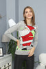 Women's Christmas Pattern Knitted Sweater by Memnu - MEWS591