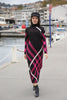 Womens Knitted Pattern Maxi Dress MEWKND145