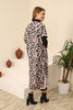 Womens 2 Piece Cardigan and High Neck Dress Knitted Co Ord Set WTWCD398