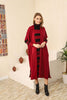 Womens 2 Piece Cardigan and High Neck Dress Knitted Co Ord Set WTWCD402