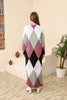 Womens 2 Piece Cardigan and High Neck Dress Knitted Co Ord Set WTWCD403