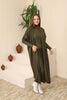 Womens 2 Piece Cardigan and High Neck Dress Knitted Co Ord Set WTWCD404