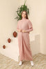 Womens 2 Piece Cardigan and High Neck Dress Knitted Co Ord Set WTWCD405