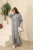 Womens 2 Piece Cardigan and High Neck Dress Knitted Co Ord Set WTWCD406