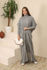 Womens 2 Piece Cardigan and High Neck Dress Knitted Co Ord Set WTWCD406