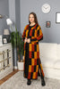 Womens 2 Piece Cardigan and Dress Knitted Co Ord Set WTWCD409