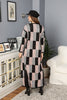 Womens 2 Piece Cardigan and Dress Knitted Co Ord Set WTWCD410