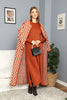 Womens 2 Piece Cardigan and Dress Knitted Co Ord Set WTWCD416