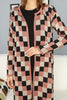 Womens 2 Piece Cardigan and Dress Knitted Co Ord Set WTWCD422