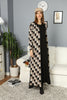 Womens 2 Piece Cardigan and Dress Knitted Co Ord Set WTWCD425