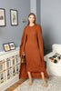 Womens 2 Piece Cable Knit Cardigan and Dress Knitted Co Ord Set WTWCD430