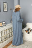 Womens 2 Piece Cable Knit Cardigan and Dress Knitted Co Ord Set WTWCD431