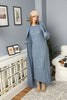 Womens 2 Piece Cable Knit Cardigan and Dress Knitted Co Ord Set WTWCD431