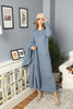 Womens 2 Piece Cable Knit Cardigan and Dress Knitted Co Ord Set WTWCD431