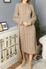 Womens 2 Piece Cable Knit Cardigan and Dress Knitted Co Ord Set WTWCD434