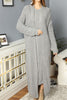 Womens 2 Piece Cable Knit Cardigan and Dress Knitted Co Ord Set WTWCD435