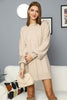 Womens Knitted Pattern Dress MEWKND149