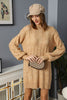 Womens Knitted Pattern Dress MEWKND150