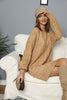 Womens Knitted Pattern Dress MEWKND150