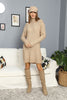 Womens Knitted Pattern Dress MEWKND153