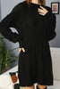 Womens Knitted Pattern Dress MEWKND154