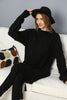 Womens Knitted Pattern Dress MEWKND154