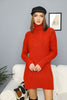 Womens Knitted Pattern Dress MEWKND157