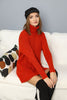 Womens Knitted Pattern Dress MEWKND157