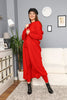 Womens 3 Piece Cardigan and Sweater and Pants Knitted Co Ord Set WTWCD450