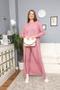 Womens 3 Piece Cardigan and Sweater and Pants Knitted Co Ord Set WTWCD453