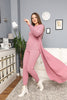 Womens 3 Piece Cardigan and Sweater and Pants Knitted Co Ord Set WTWCD453